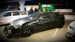 Street Culture Nürnberg 2014 - Report and Photos 40 Lackierung in schwarz matt und schwarz glanz