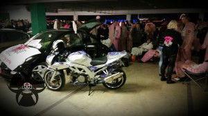 Streetbunnycrew - Rosa Hasenkostüm für soziales Engagement 7 Streetbunnycrew auf der Streetculture 2014 in Nürnberg