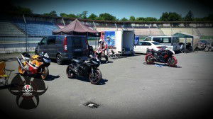 Rennmotorräder in Hockenheim