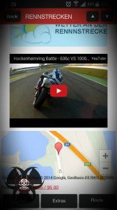 Rennstreckenvorstellung - Hobby Racer App - Renn Grib