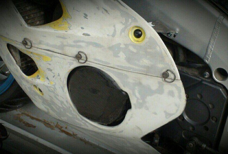 Rennmaschine Umbau ZXR400 2