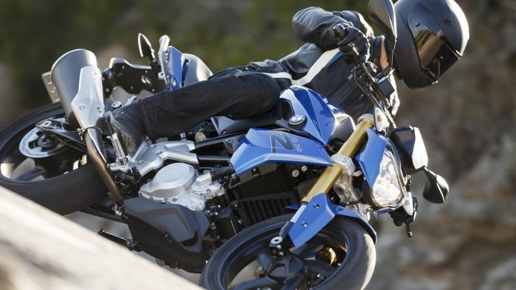 cropped BMW G310 R