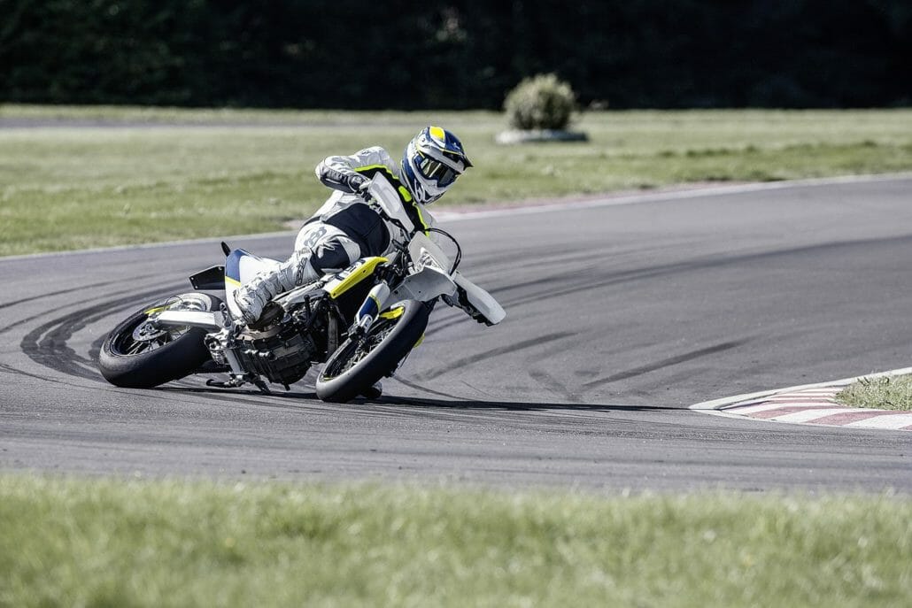 Husqvarna MY17 701 SUPERMOTO Action
