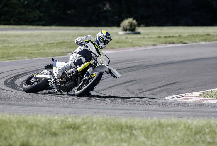 Husqvarna MY17 701 SUPERMOTO Action