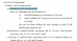 A2-Führerschein-Neuregelung wurde BESCHLOSSEN - SIE KOMMT 28 A2 4