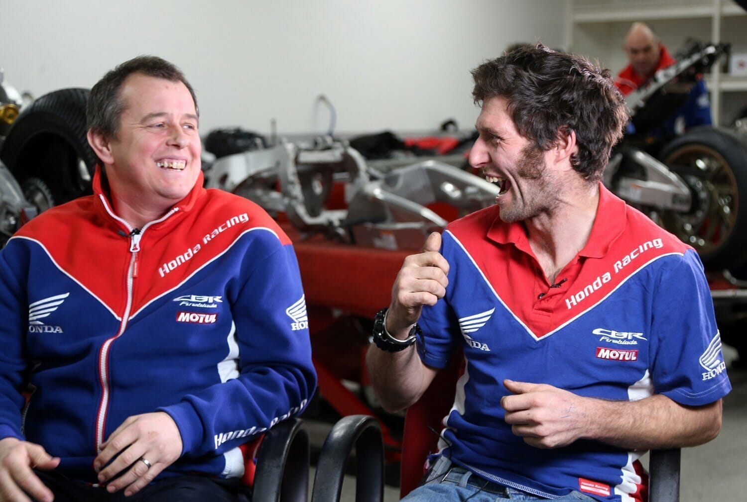 John McGuinness reports from the hospital 25 Honda Team 2