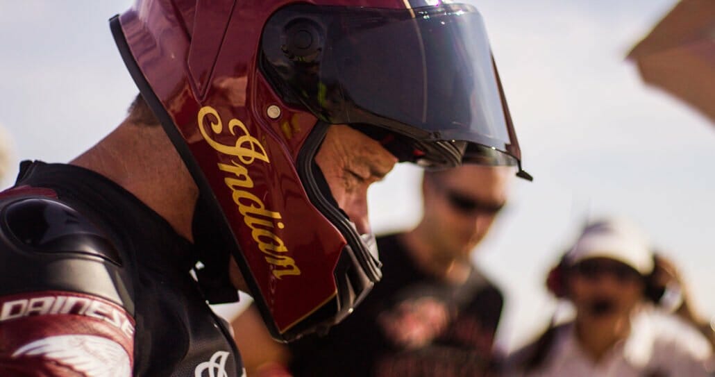 Speed record for Indian at test runs for Bonneville 5970ae719706b