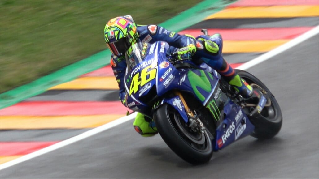 Valentino Rossi, leg broken - absence in the MotoGP until the end of the season? 25 Rossi
