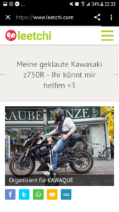 YouTuber KawaQue hatte Motorradunfall 30 Screenshot 20170522 223326