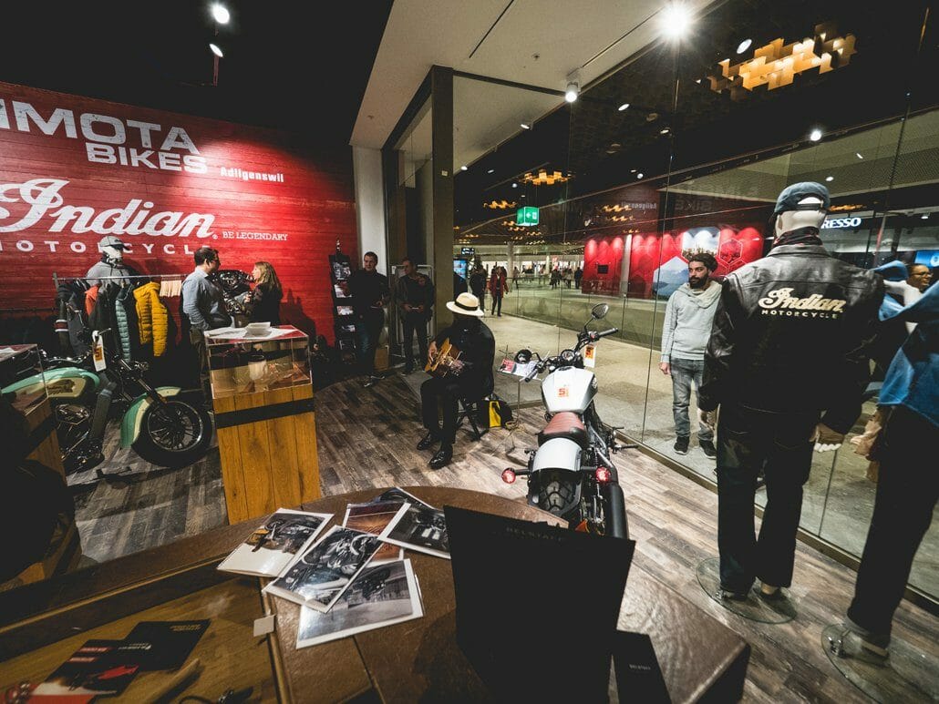 Indian Motorcycle Pop up Store Indian Motorcycle Pop Up Store Schweiz MotorcyclesNews 21