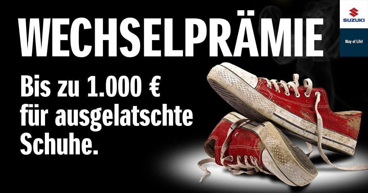 Wechselprämie bei Suzuki 25 Suzuki Wechselprämie 2018
