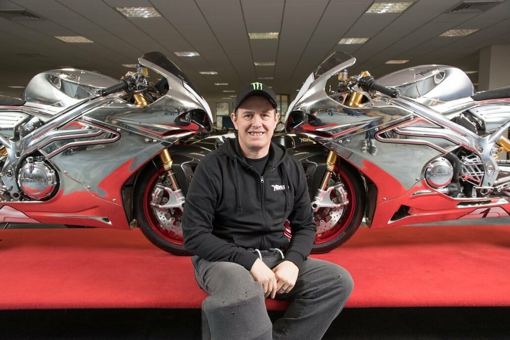 John McGuinness Noton Isle of Man TT 2018 Motorcycles News 1
