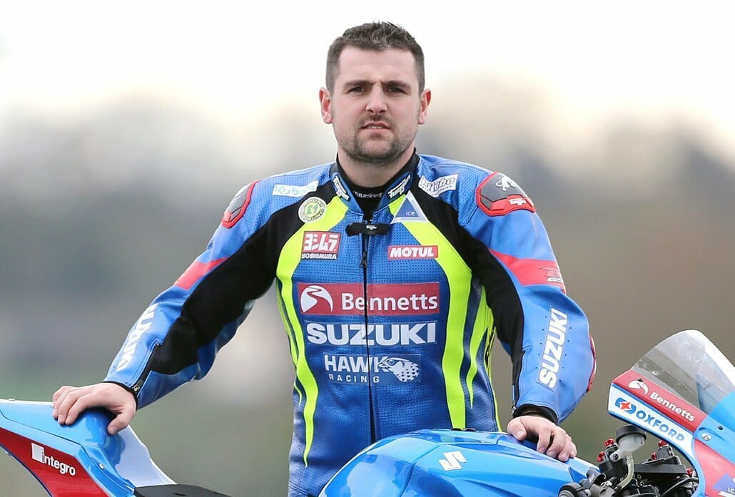 Michael Dunlop with PTR Honda at the Isle of Man TT 25 Michael Dunlop Bennetts Suzuki Motorcycles News