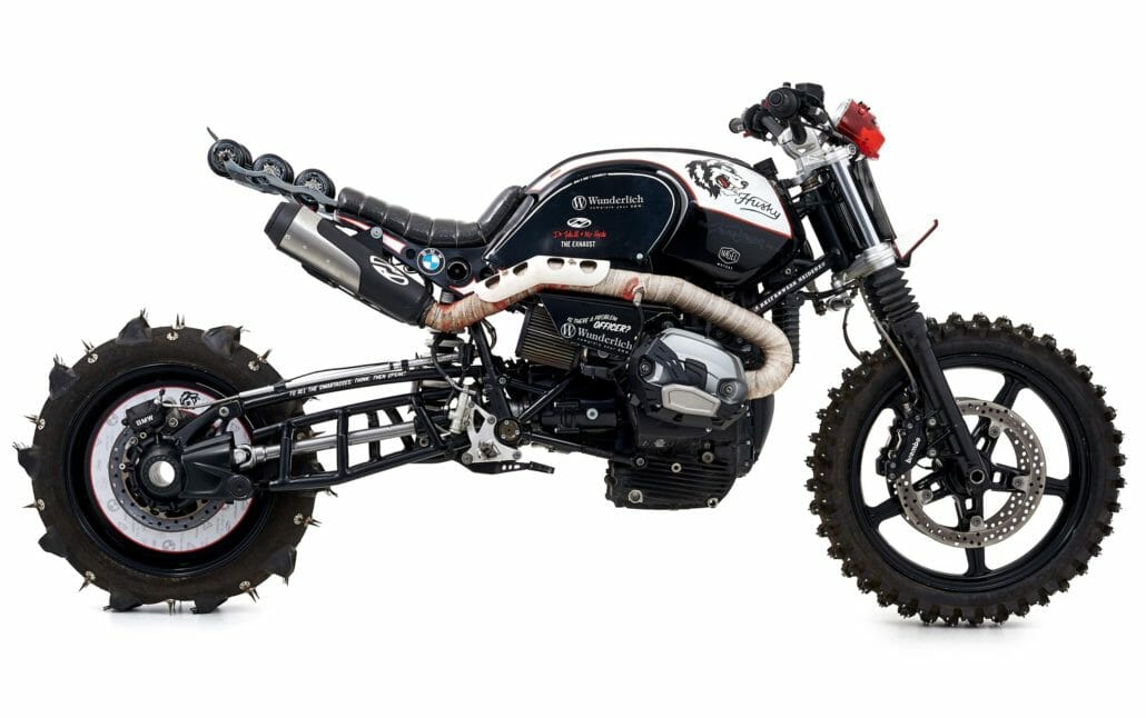 Mit dem Motorrad die Skipiste rauf Harley and Snow Motorcycles News 1