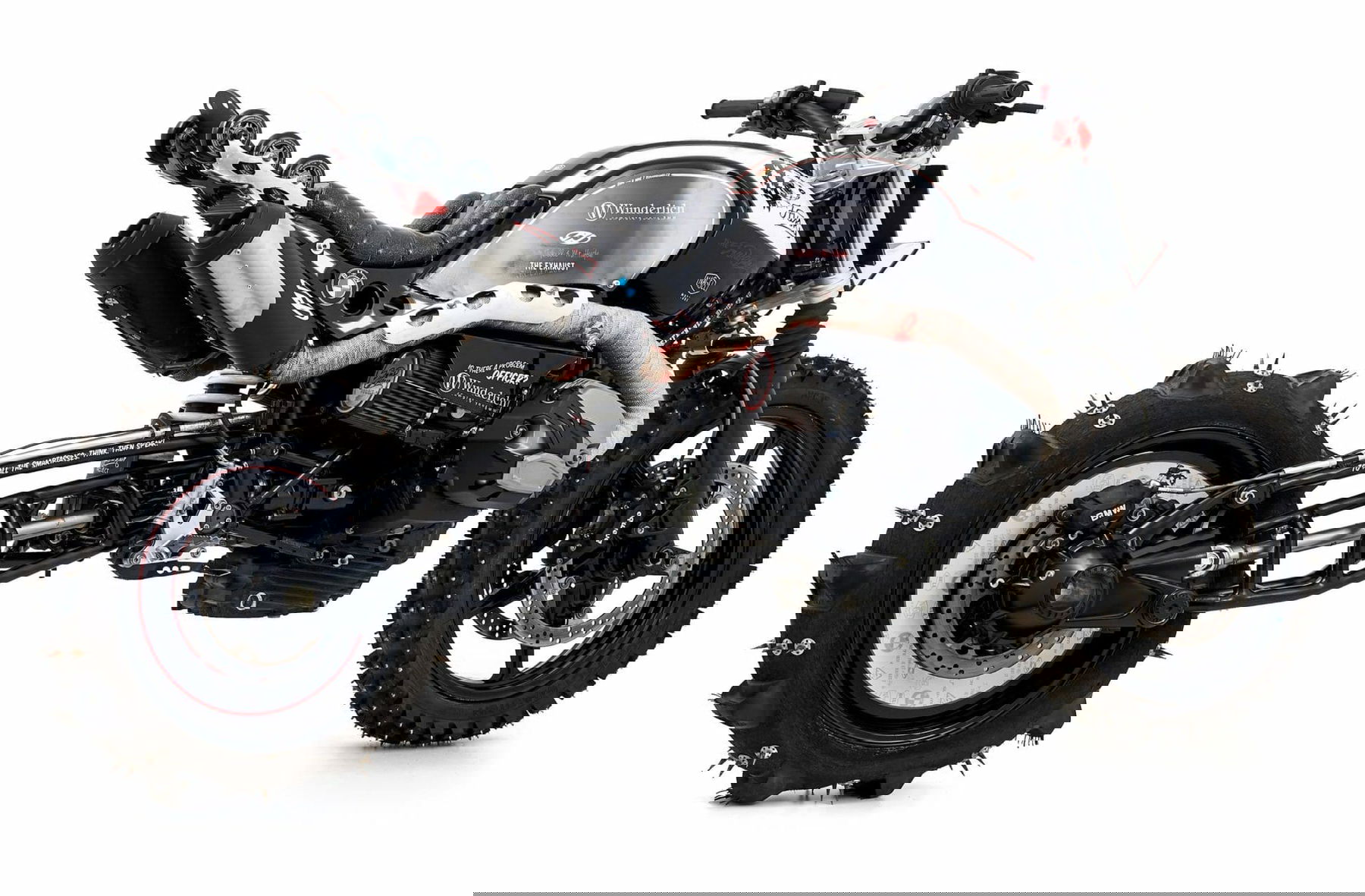 Mit dem Motorrad die Skipiste rauf 3 Harley and Snow Motorcycles News 2