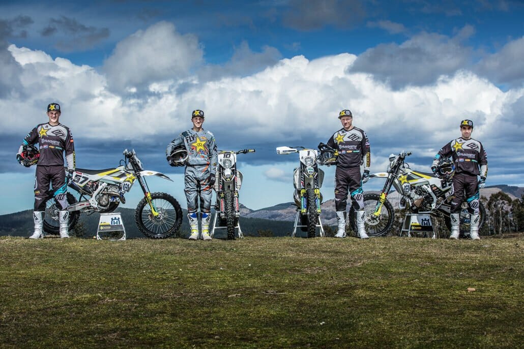 Das Husqvarna Team der World Enduro Super Series Rockstar Energy Husqvarna Factory Racing Enduro team Motorcycles News 2