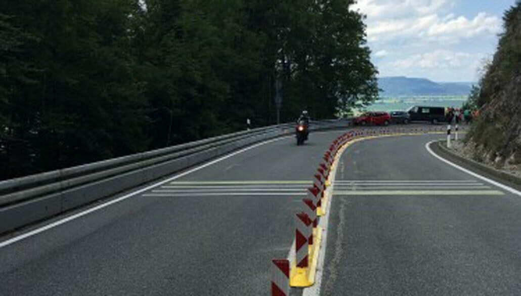 Komplette Sperrung des Kesselbergs für Motorräder? Quelle Staatliches Bauamt Weilheim 5