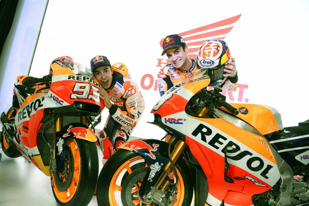 Dani Pedrosa, vom Pech verfolgt 1 marc marquez and dani pedrosa 3