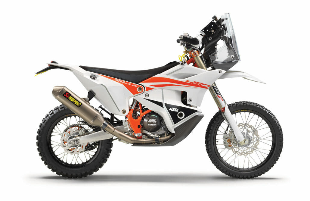 01 KTM 450 RALLY REPLICA MY2019 90 degree right