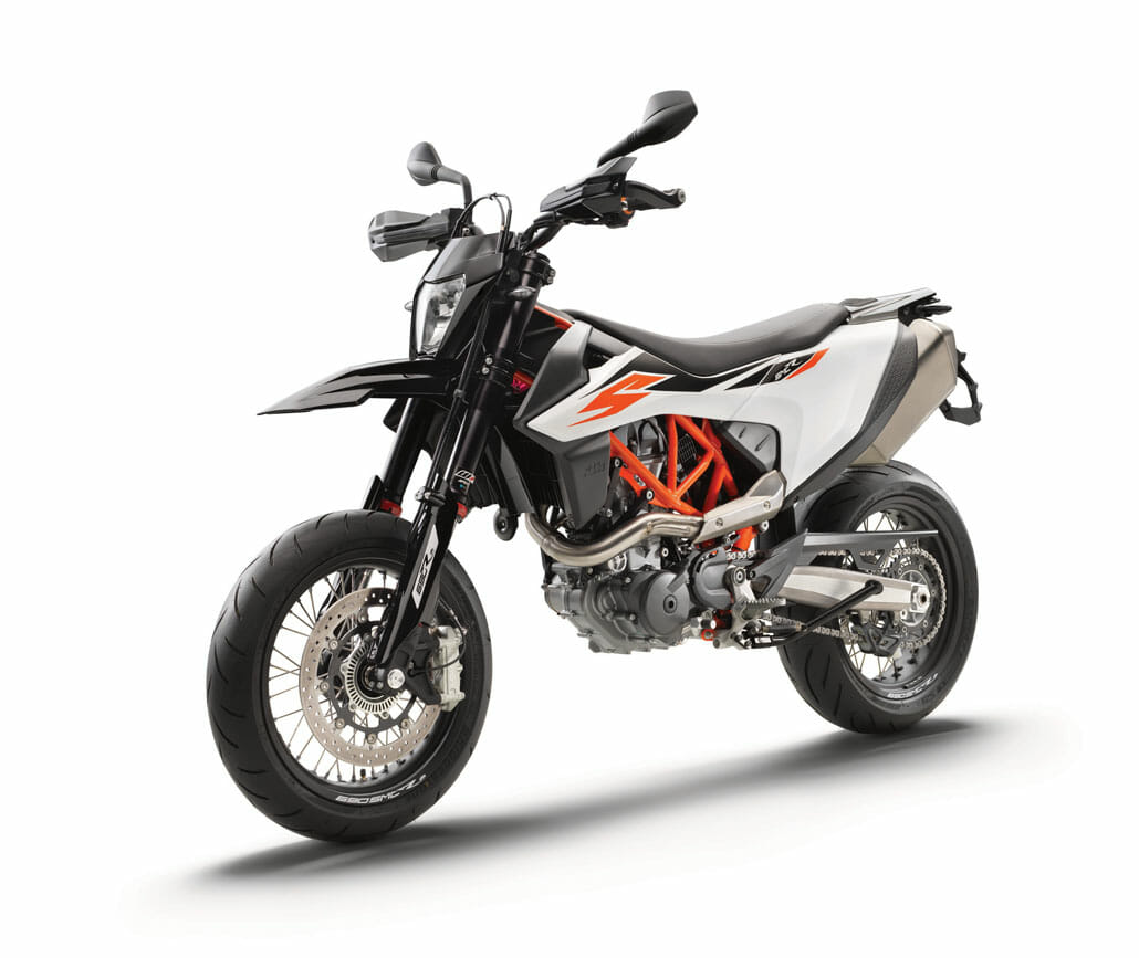 KTM 690 SMC R front le MY2019