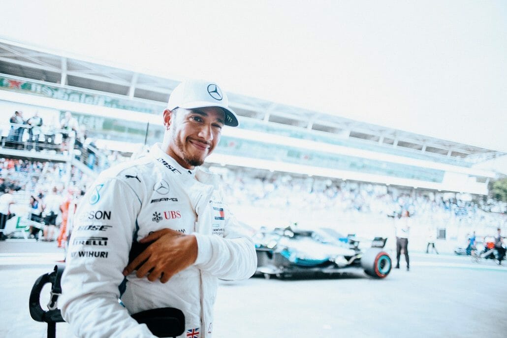 Lewis Hamilton crashed in Superbike Test Lewis Hamilton