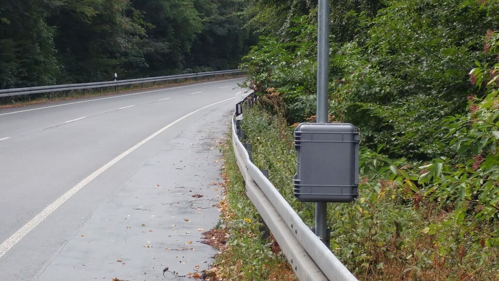 Nordhelle – Geschwindigkeits- und Lärmmessungen Nordhelle Messgerät