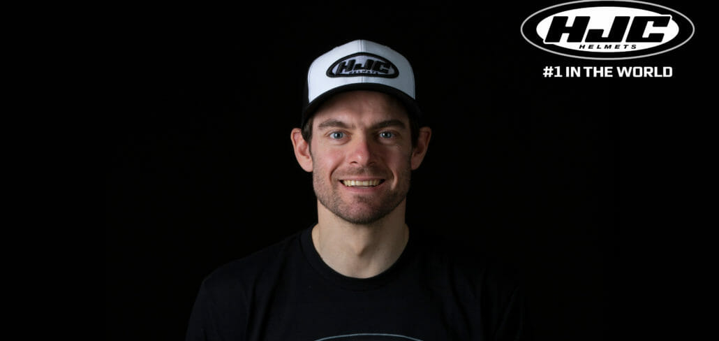 Cal Crutchlow comes with a new helmet sponsor Cal Crutchlow2