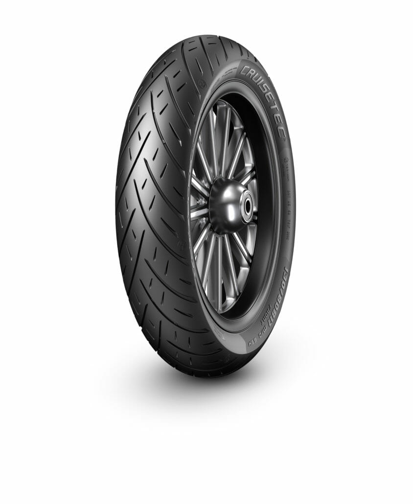 Tires for powerful cruisers - Metzeler Cruisetec 36 FRONT ISOMETRIC