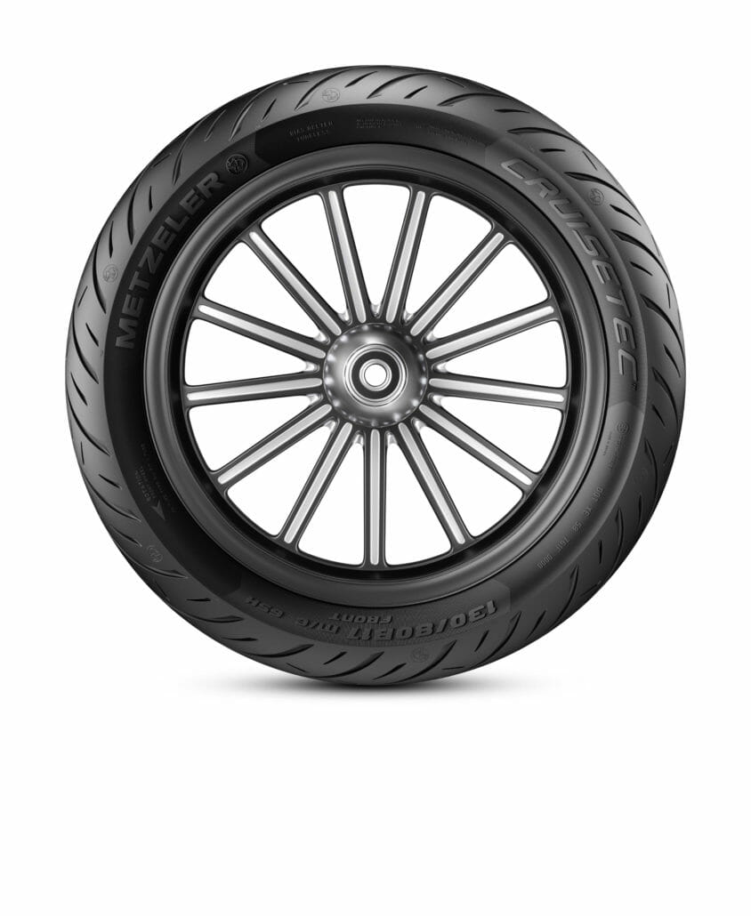 Tires for powerful cruisers - Metzeler Cruisetec 37 FRONT LATERAL