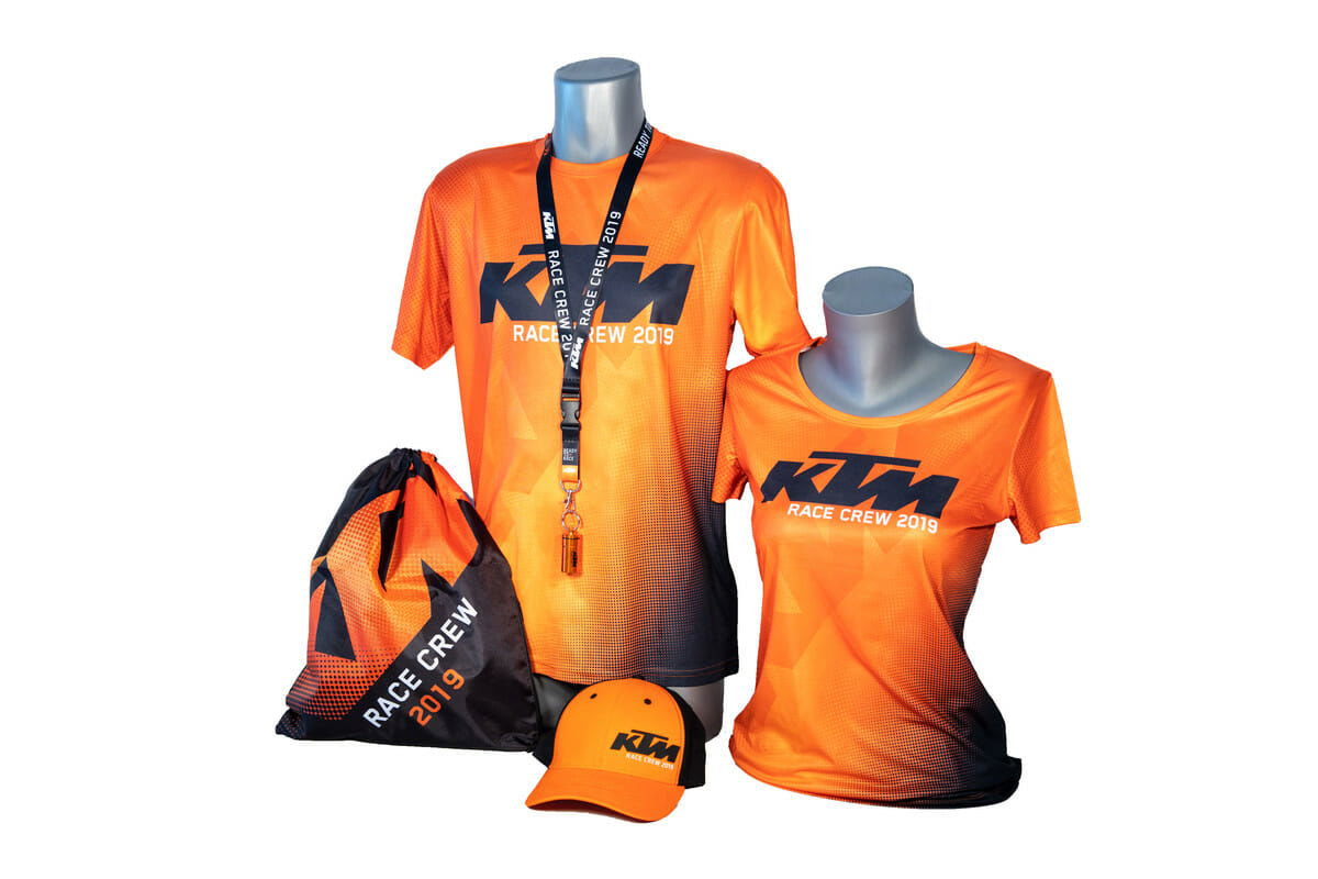 KTM Fantribüne bei der MotoGP am Sachsenring 25 KTM FAN PACKAGE 2019