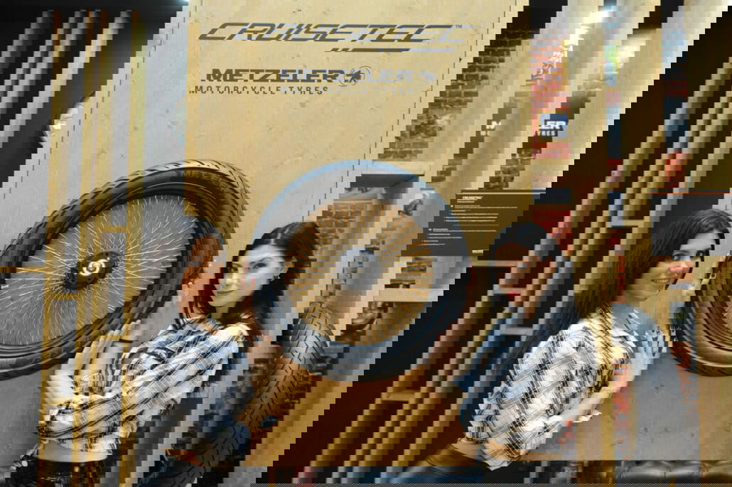 Tires for powerful cruisers - Metzeler Cruisetec 38 Metzeler stand 8