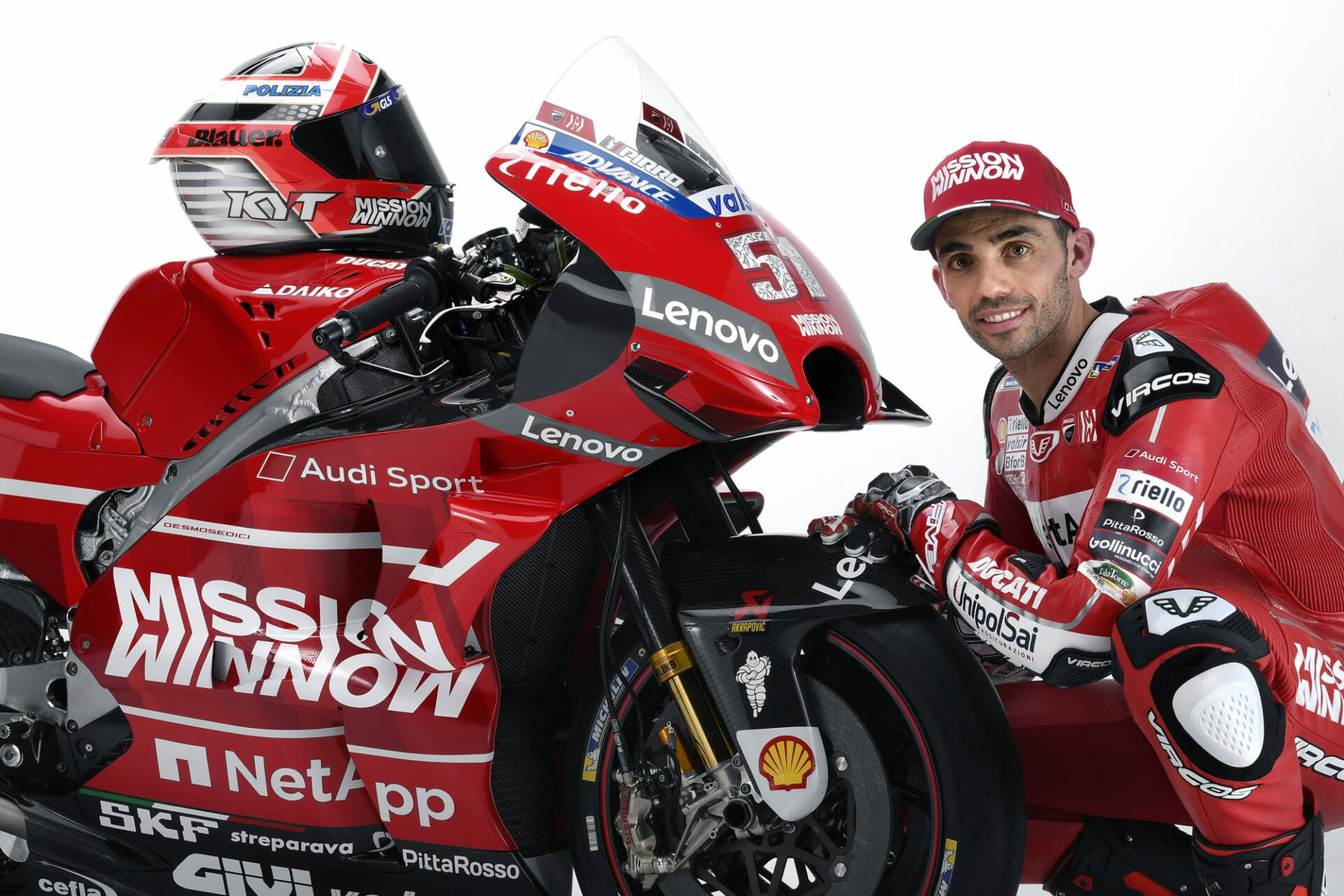 Michele Pirro auf der Ducati Desmosedici GP