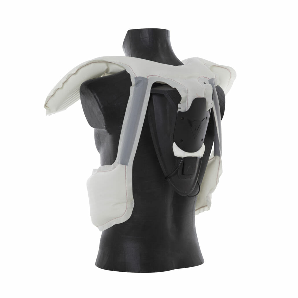 Patent dispute over leather suit airbags decided 29 Mugello R D air airbag 02 9LMHYE