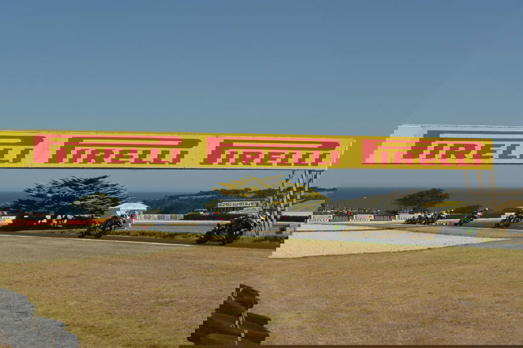 Also unbeatable in the Superpole Race and the 2nd race 36 Partenza Gara 2