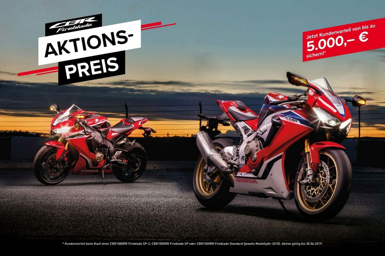 162829 CBR1000RR Fireblade 2018 Jetzt zum attraktiven Aktionspreis