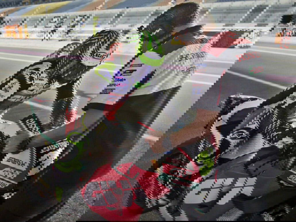 Sena in der MotoGP Cal Crutchlow in Katar