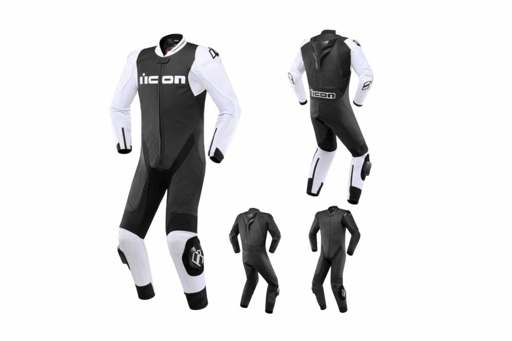 Lederkombi Icon Hypersport 28 ICON motorcycle race suit