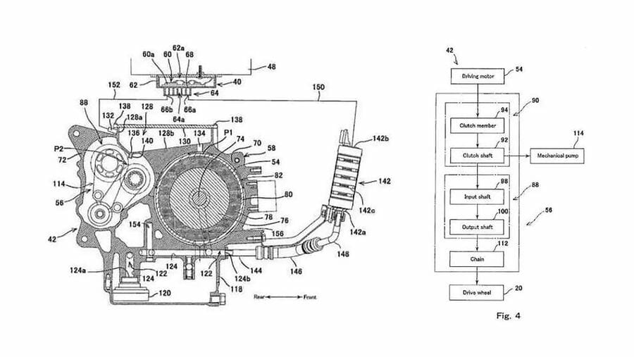 Kawasaki Elektro Patentzeichnung Motorcycles News Motorrad Nachrichten App 4
