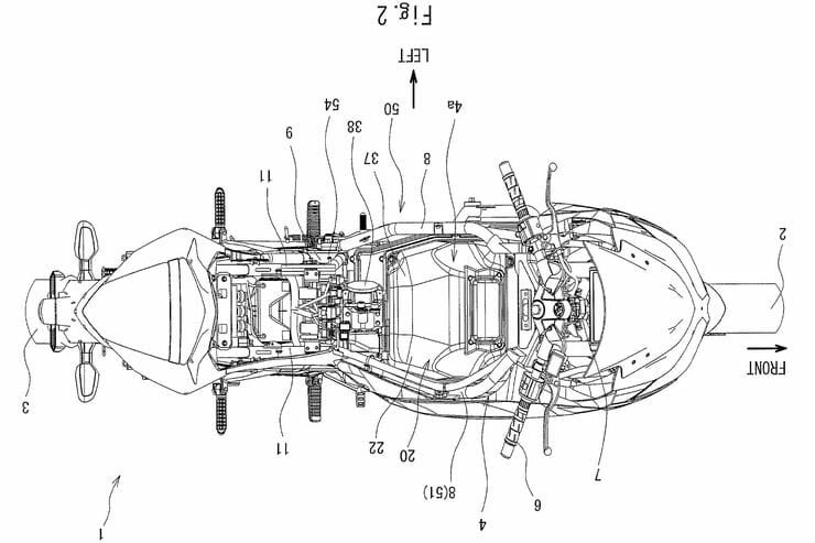 Kawasaki Elektro Patentzeichnung Motorcycles News Motorrad Nachrichten App 9