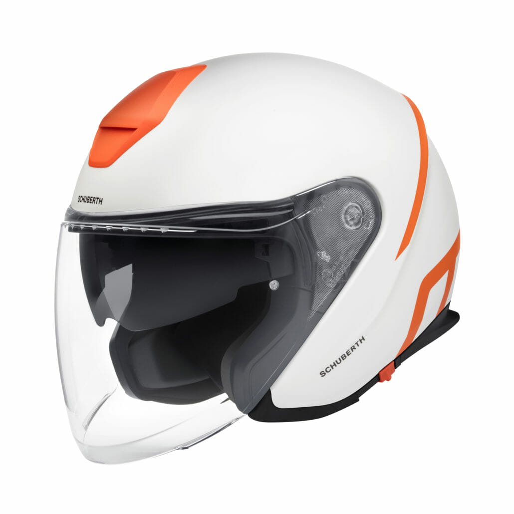 Verkaufsstart des SCHUBERTH M1 PRO 5 M1Pro Strike White 45