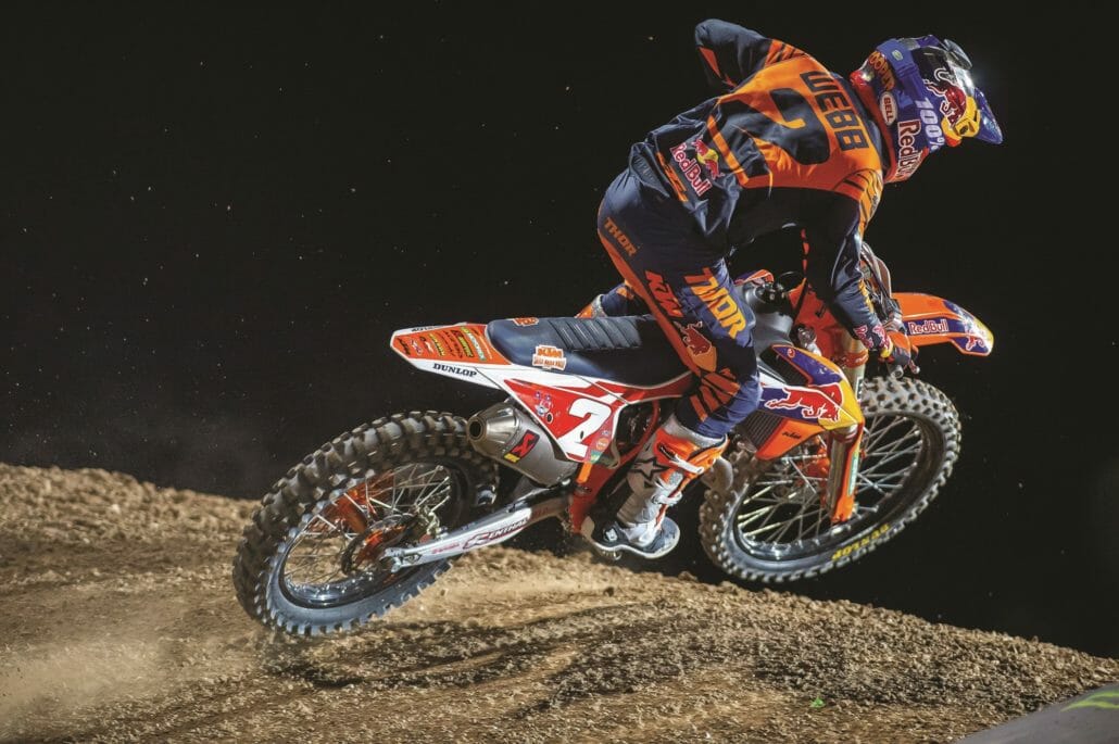 Cooper Webb ist AMA Supercross 450 SX Meister 31 Webb KTM 450 SX F Las Vegas 2019 02