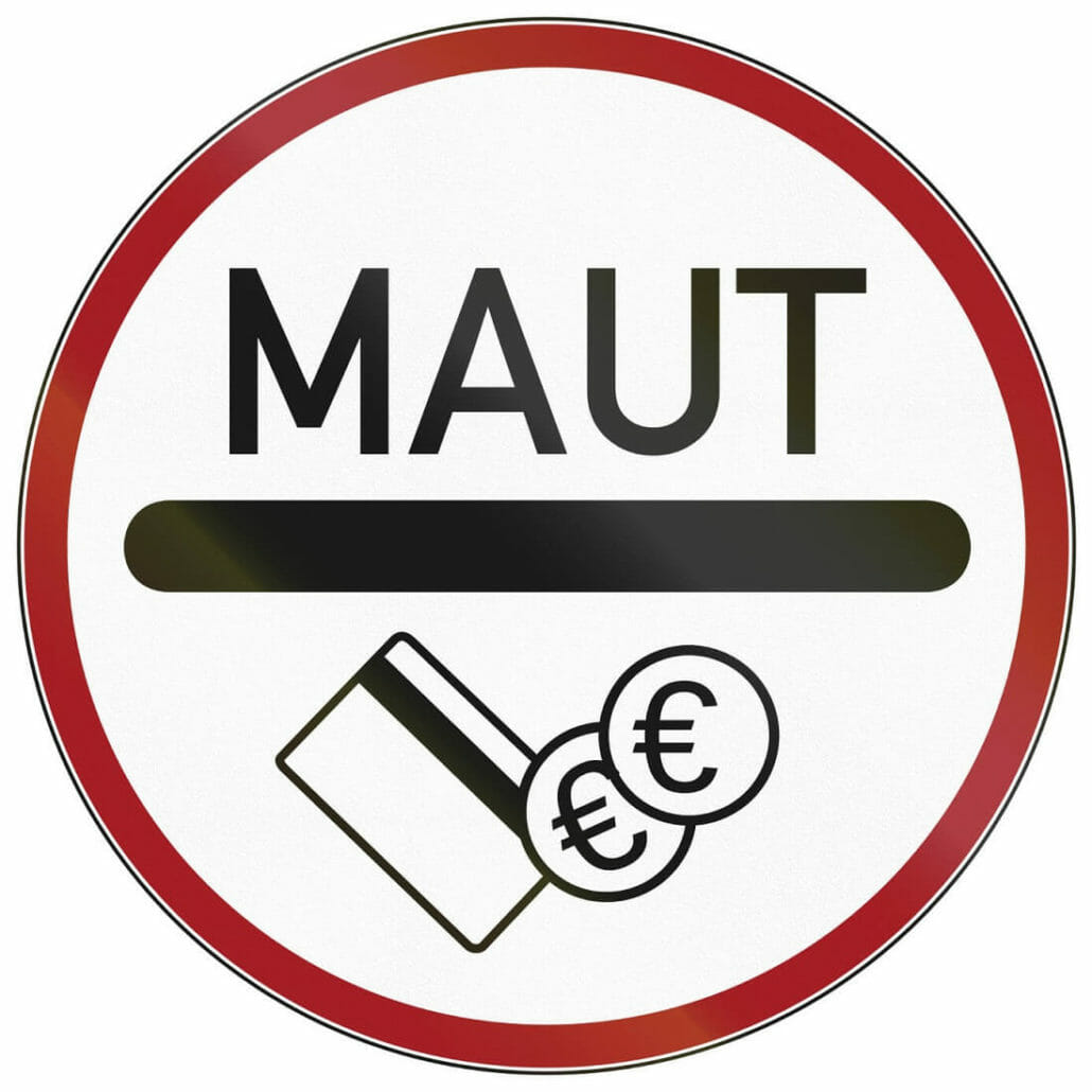 Deutsches PKW-Maut-Modell ist diskriminierend Maut Europa Schild