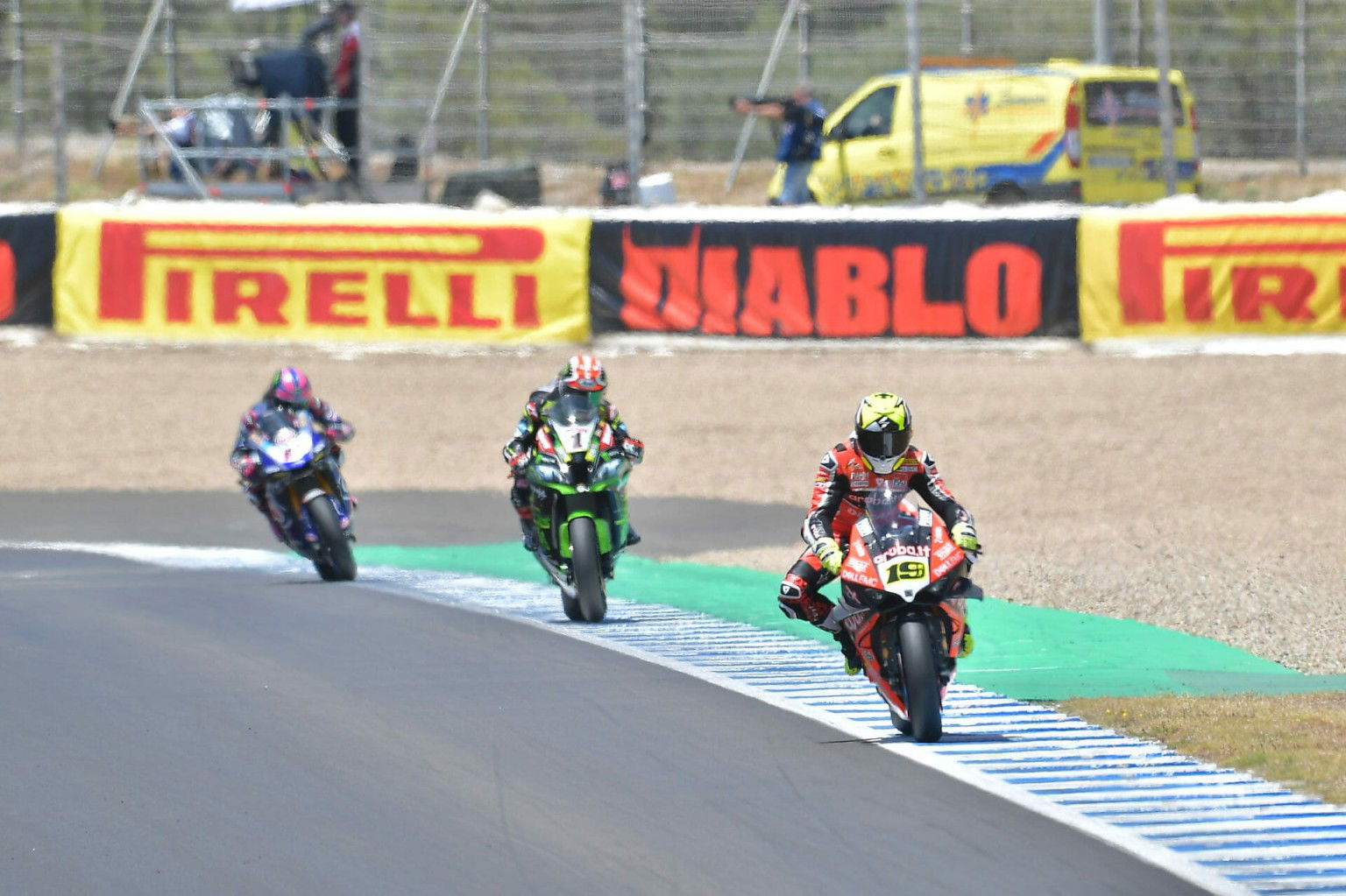 Van der Mark wins in Jerez lvaro Bautista Jonathan Rea Alex Lowes
