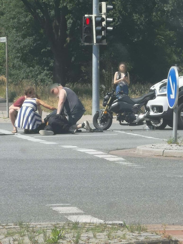 Auffahrunfall Fahrschule Ü2