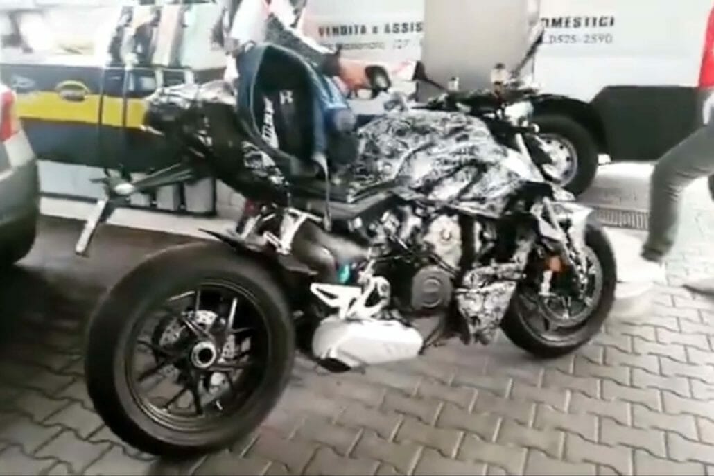 Ducati Streetfighter V4 SpyPhoto 1