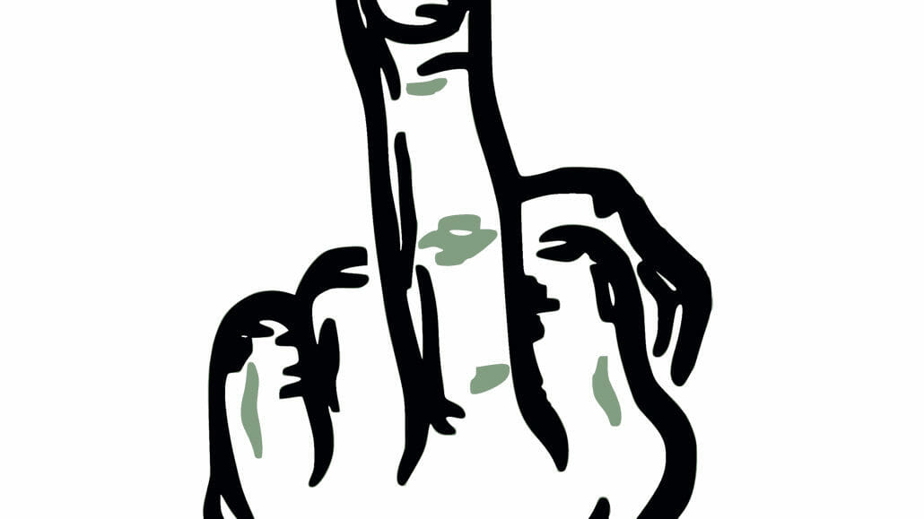 Wegen Stinkefinger ausgebremst cropped Danke YouTube