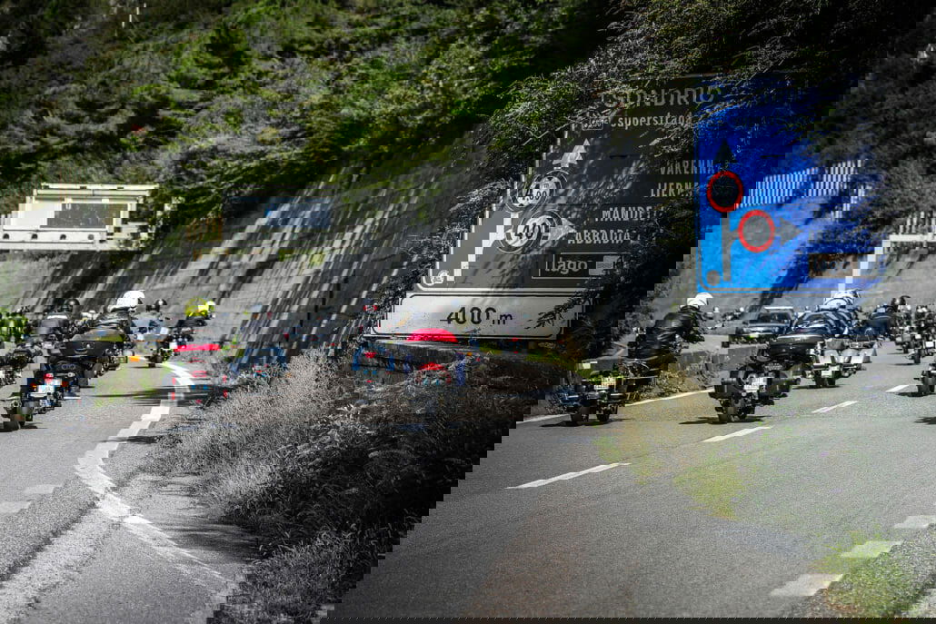 30,000 visitors at the Moto Guzzi Open House 2019 8 04 Road to Mandello