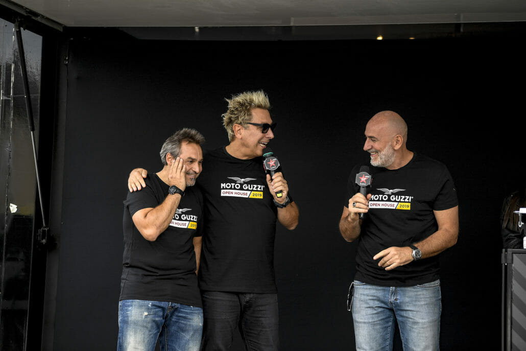 30,000 visitors at the Moto Guzzi Open House 2019 13 Moto Guzzi Open House Gianfranco Guareschi DJ Ringo Sergio Sgrilli