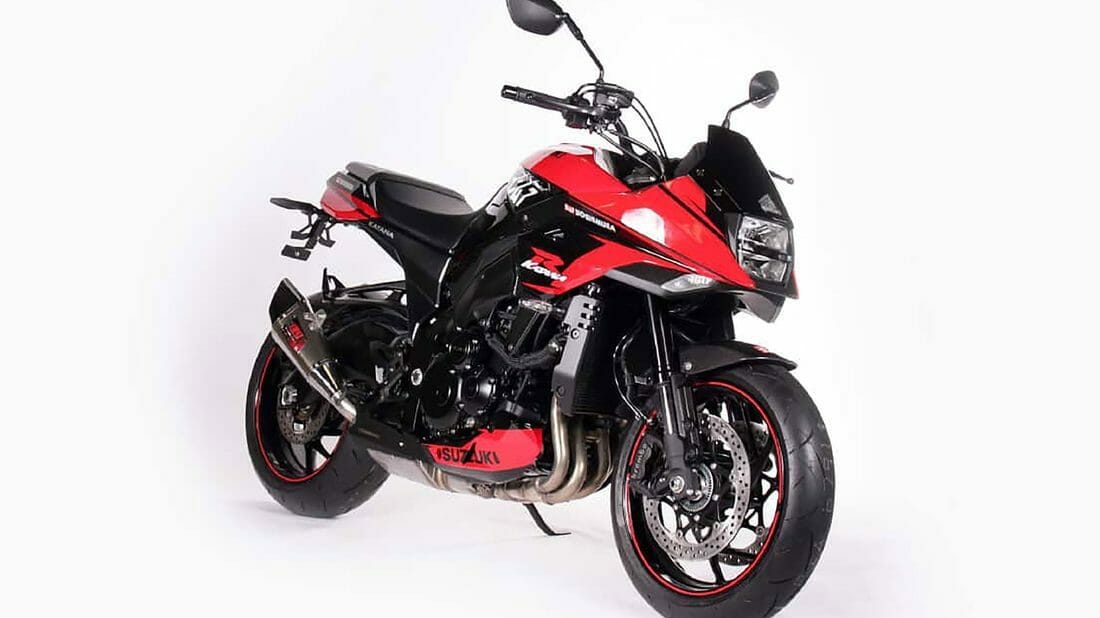 Suzuki Katana Yoshimura for France 1 cropped Suzuki KATANA Yoshimura France 2020 Motorcycle News App Motorrad Nachrichten App MotorcyclesNews 4