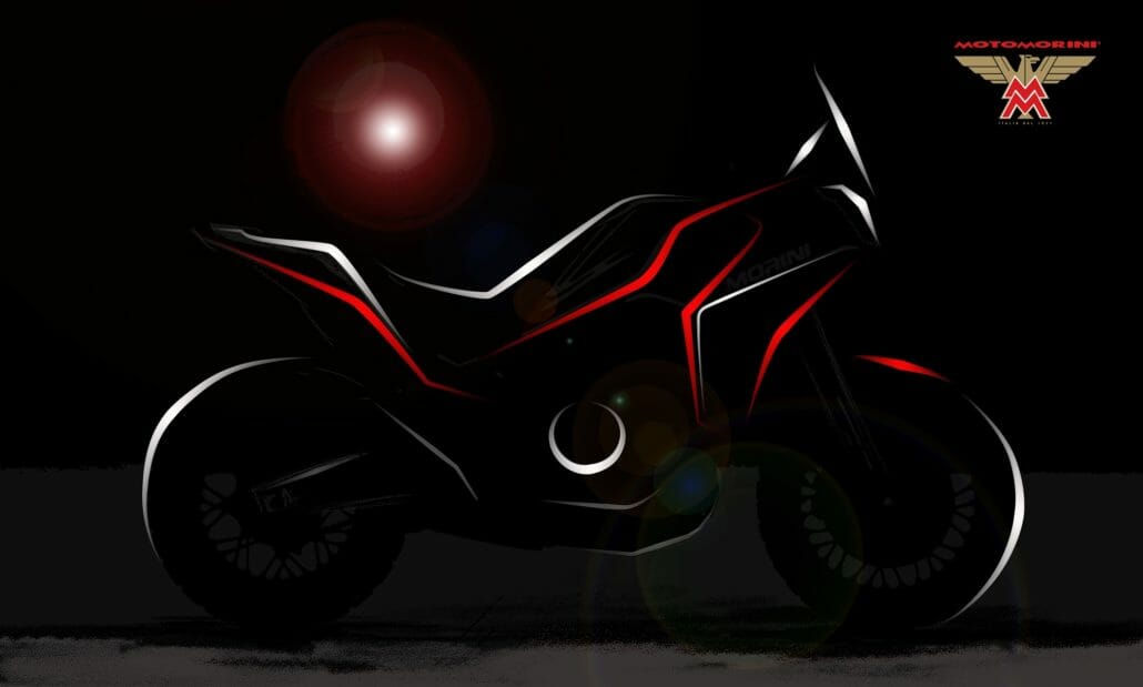 Moto Morini mit neuer Plattform für verschiedene Modelle 2 Moto Morini Adventure Teaser